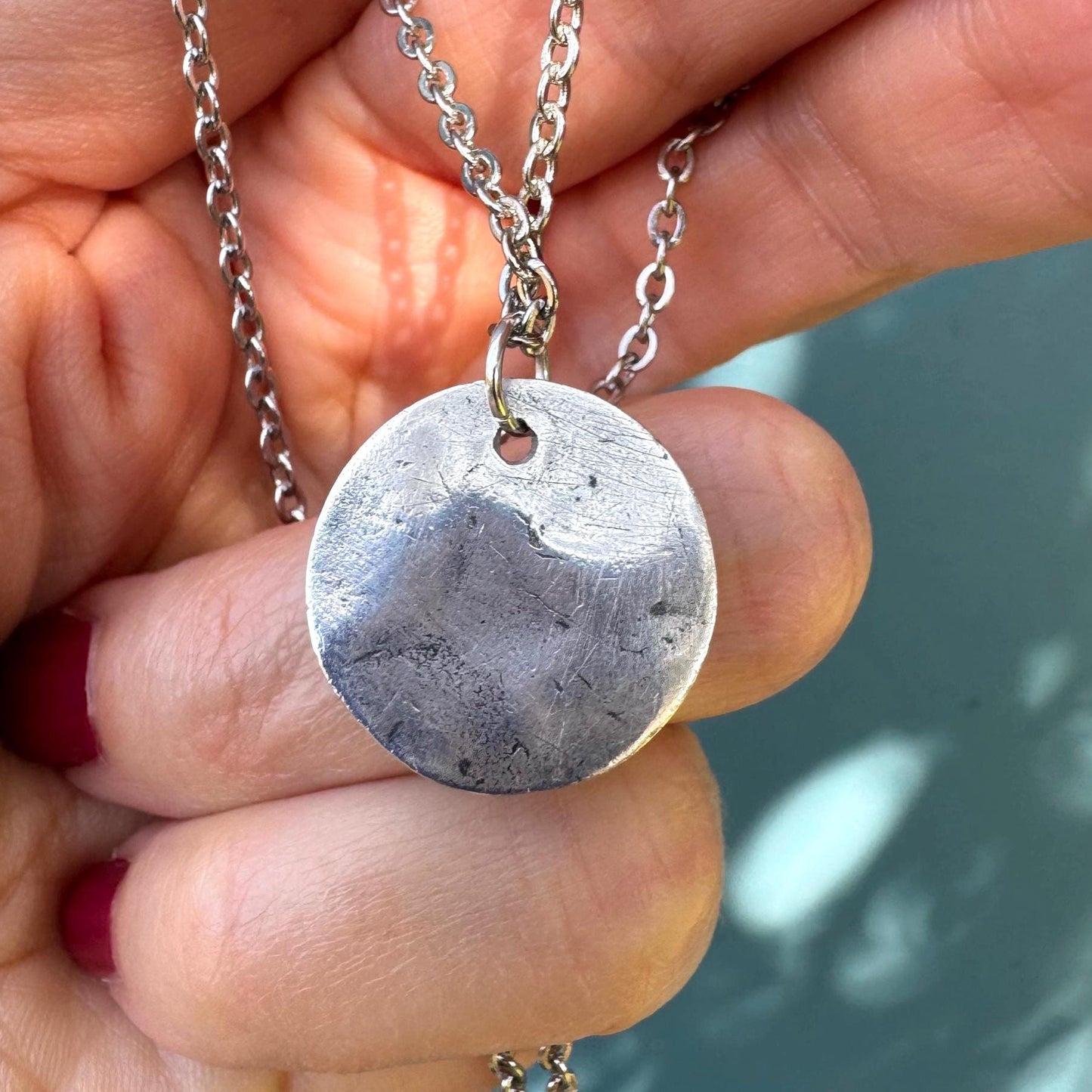 Handmade Silver Terrier Dog Pendant Necklace