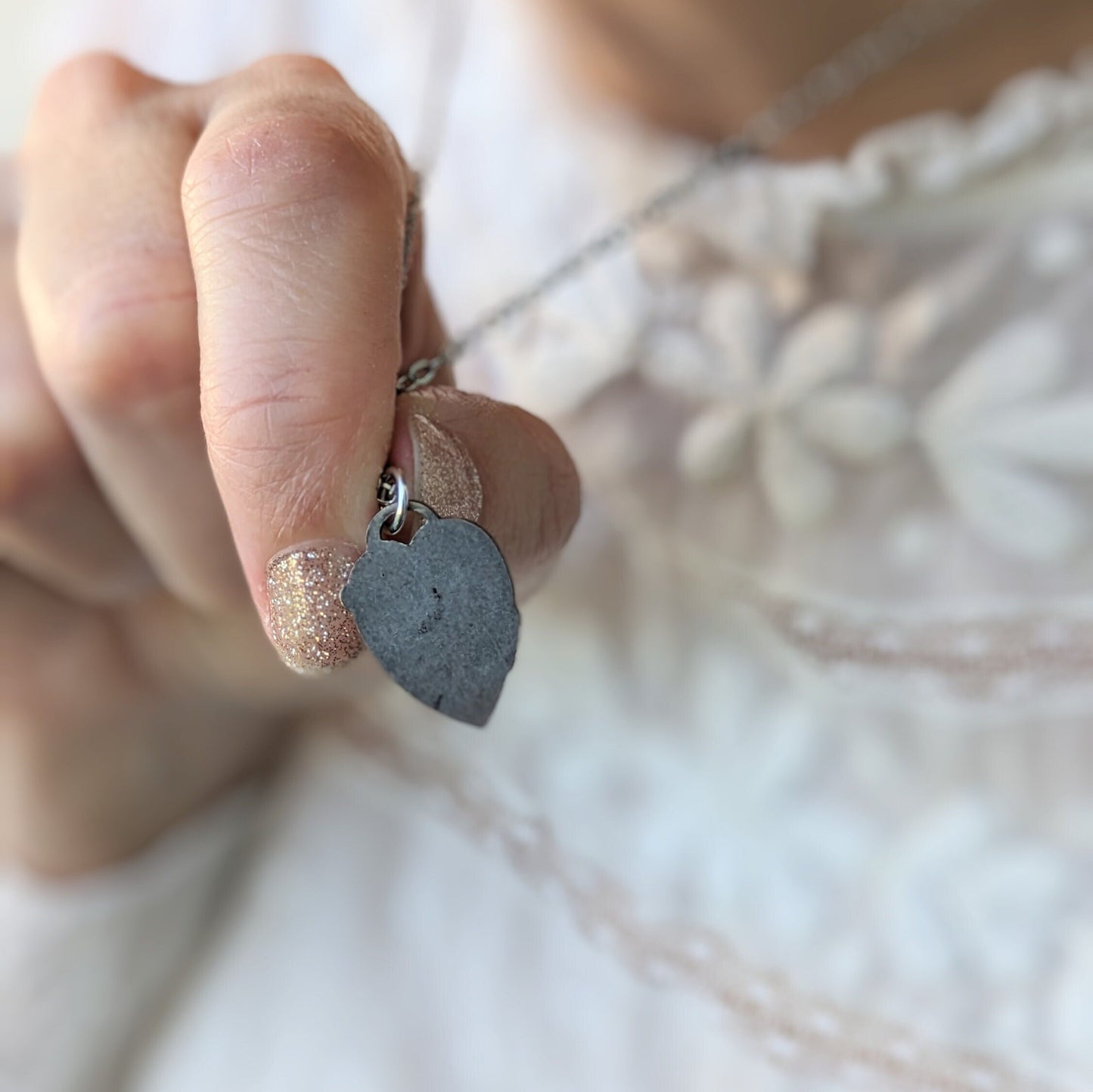 Vintage Heart Pendant Necklace